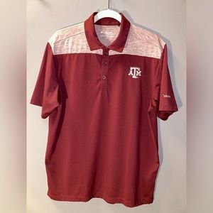 Up For Sale: Columbia Sports Texas A&M Golf Polo